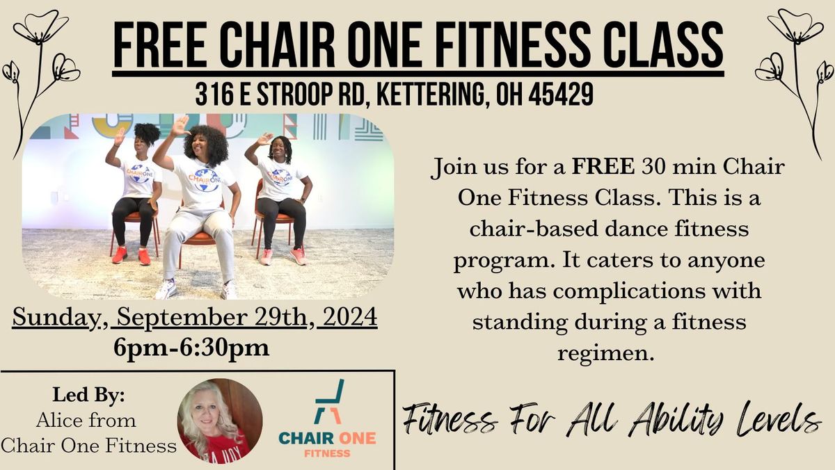 FREE Chair One Fitness Class | Hosted by Roderer Shoe Center