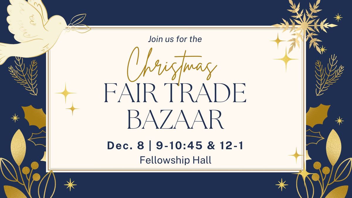 Christmas Fair Trade Bazaar 