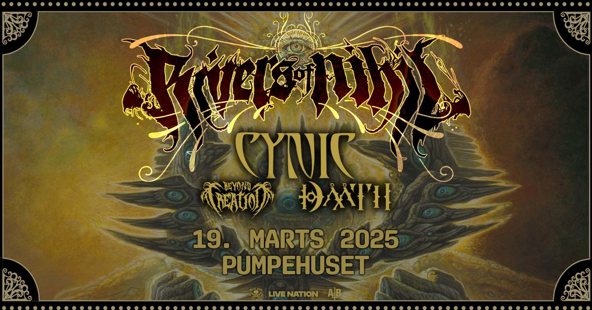 Rivers of Nihil - The Aggressive Proggressive EU\/UK Tour 2025 \/\/ Pumpehuset \/\/ 19. marts 2025