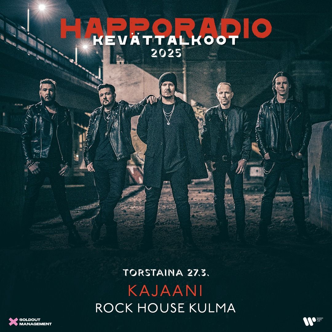 Happoradio \/ Kajaani, Rock House Kulma