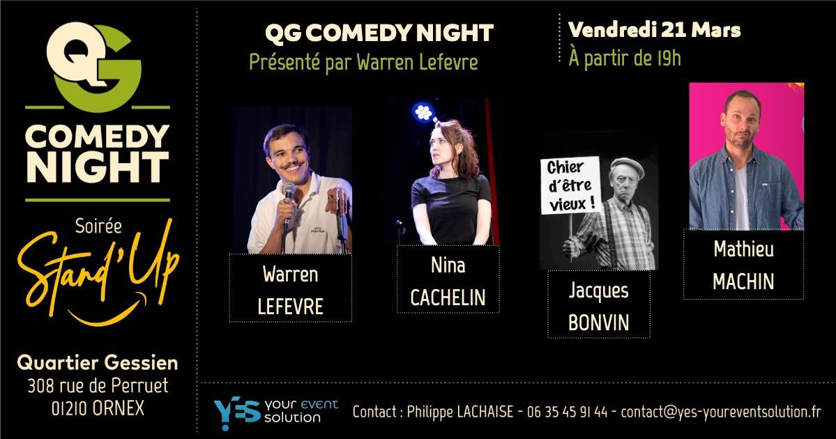 QG COMEDY NIGHT !!!!!