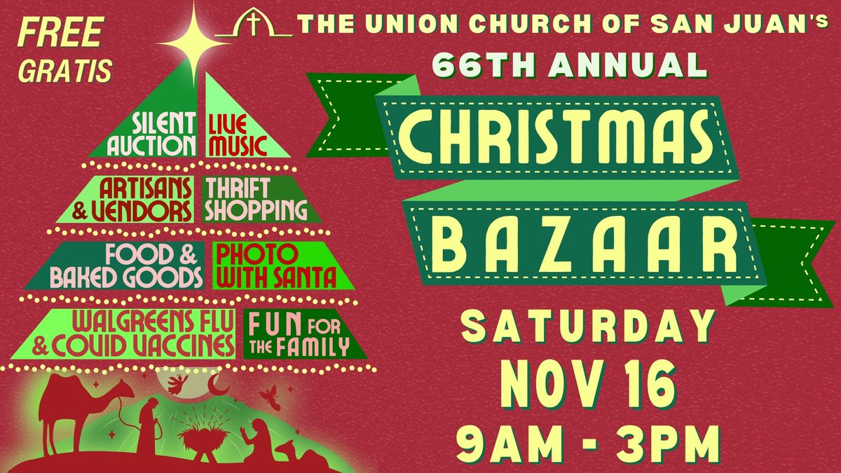 Christmas Bazaar | Bazar navide\u00f1o \ud83c\udf84\ud83c\udf81