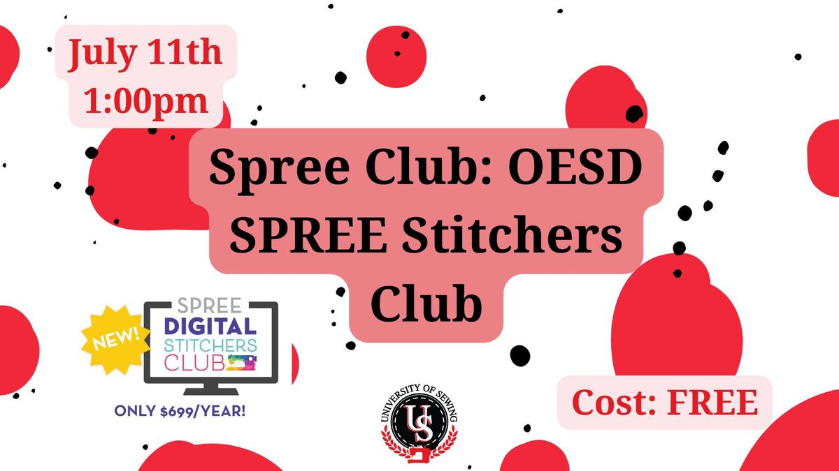 OESD SPREE Stitchers Club