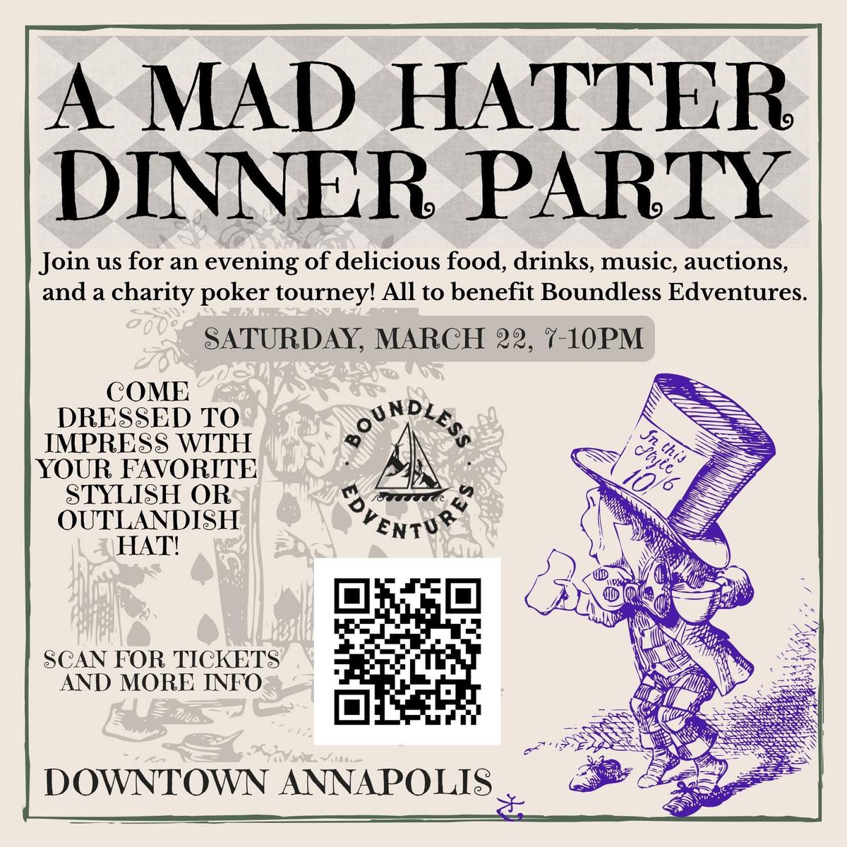 BE Mad Hatter Dinner Party