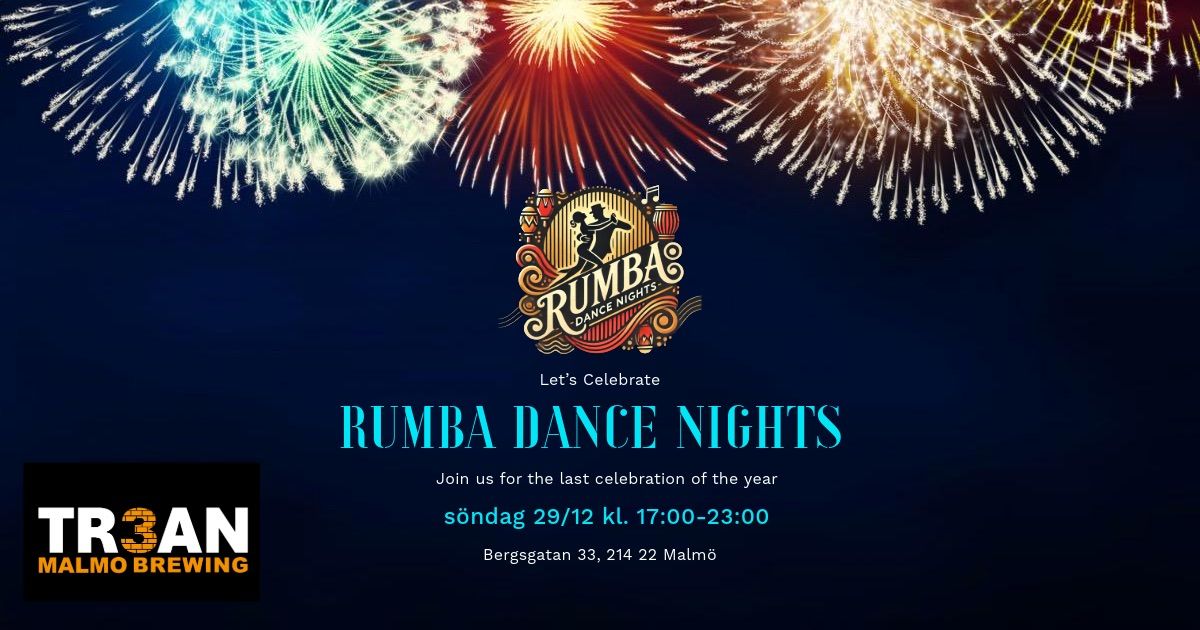 Rumba Dance Nights \u2013 Last Party of the Year!