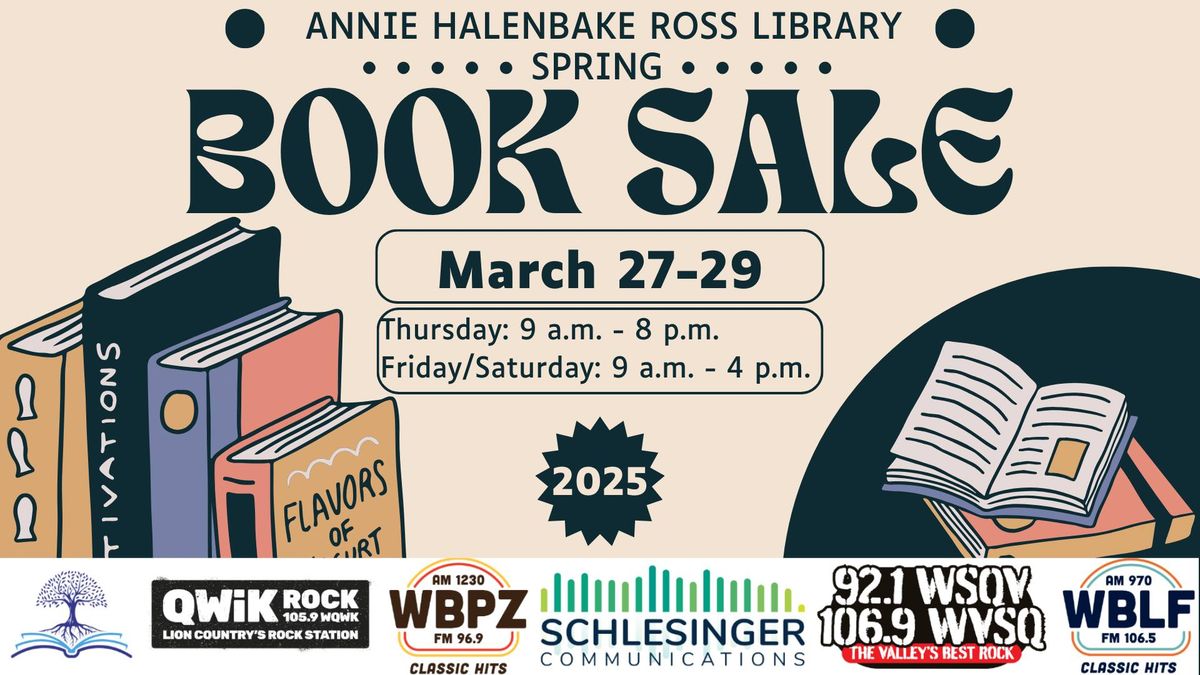 Spring Book Sale