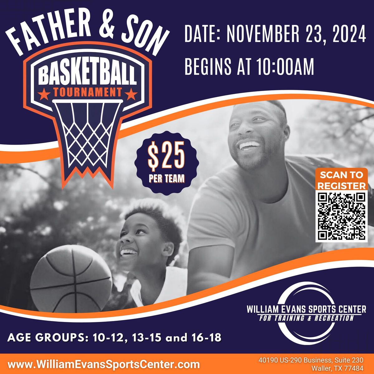 Father & Son Basketball Tournament