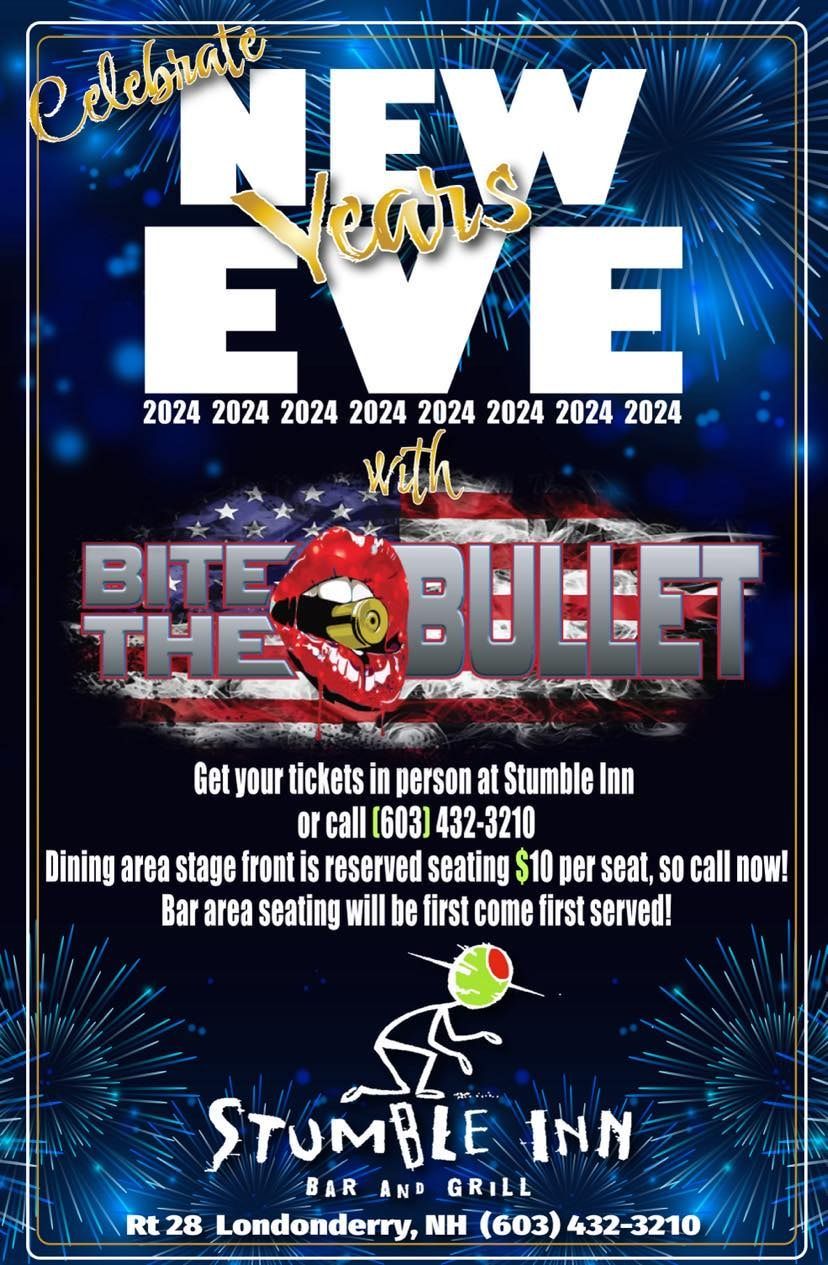 New Year's Eve with Bite The Bullet. 