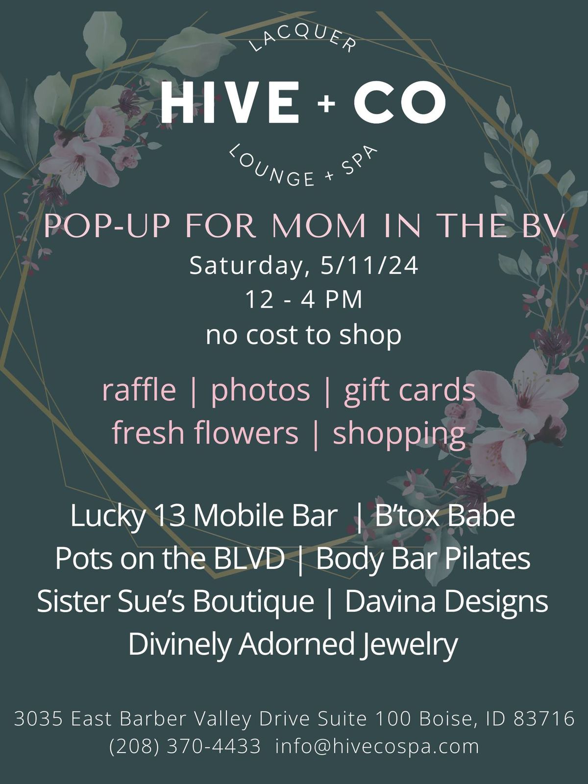Pop-Up for Mom in the BV, Hosted by Hive + Co