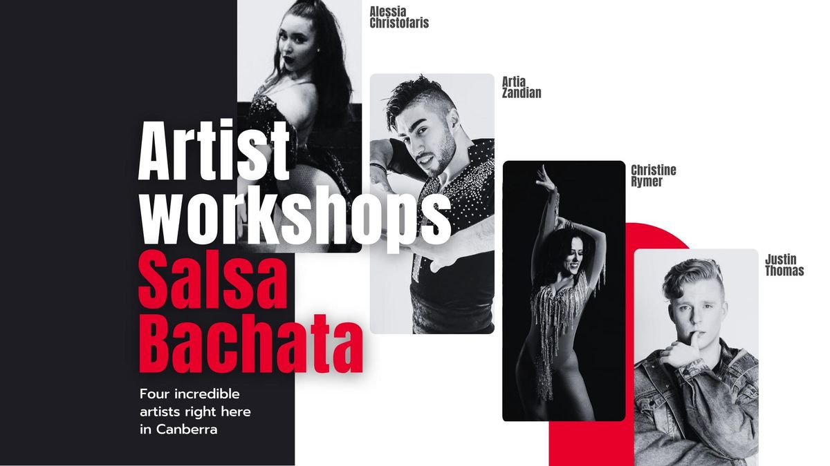 Specialty artist workshops \u2764\ufe0f\u200d\ud83d\udd25 Salsa & Bachata \u2764\ufe0f\u200d\ud83d\udd25