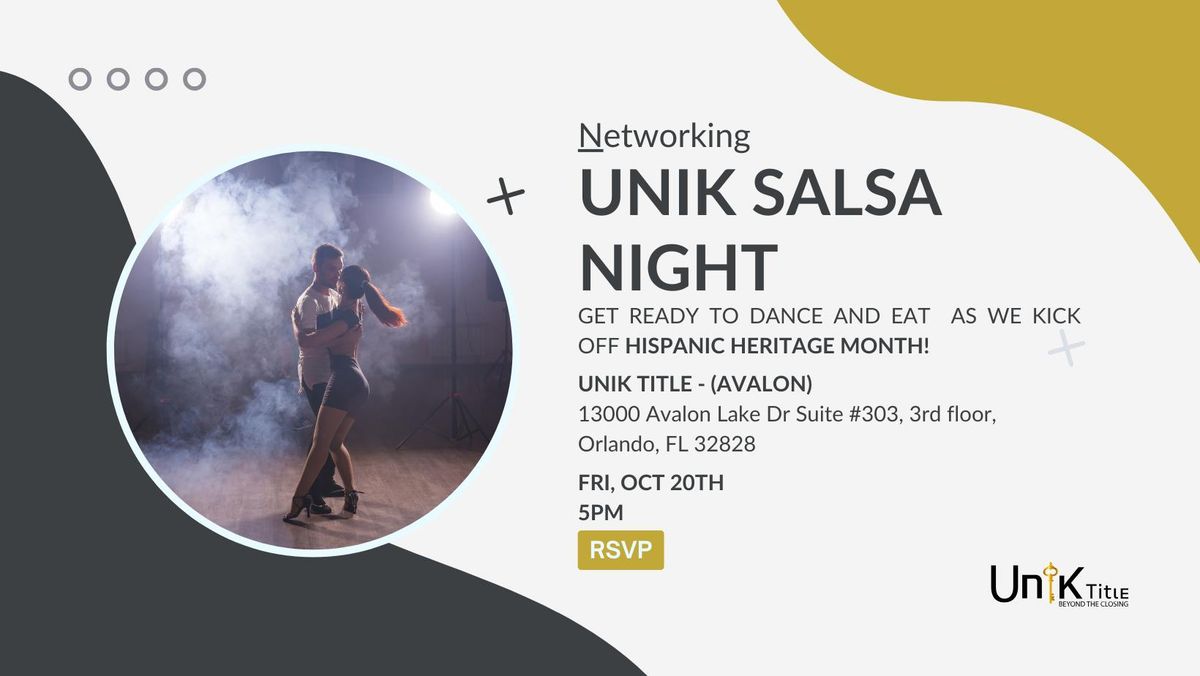 UNIK SALSA NIGHT (Networking)