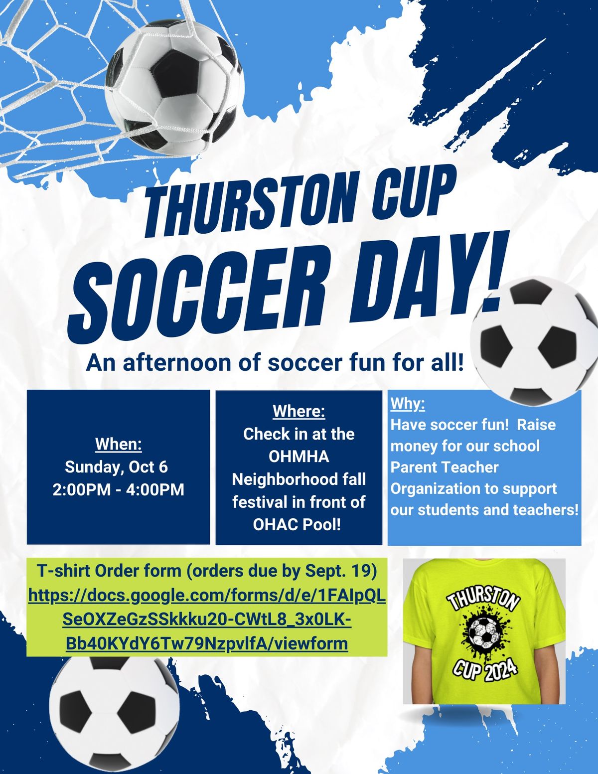 Thurston Cup\/Soccer Day! 