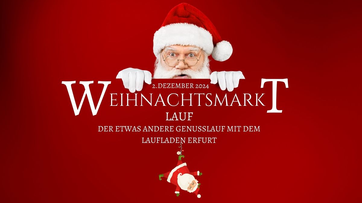 Weihnachtsmarktlauf mit dem Laufladen Erfurt