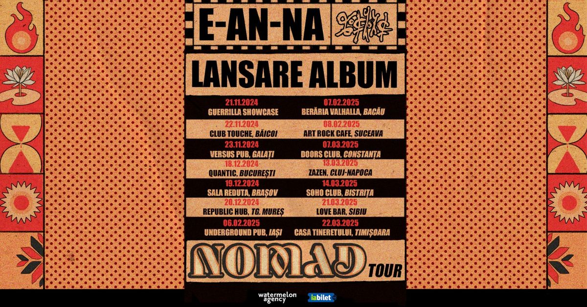 Sibiu: E-AN-NA | Lansare album NOMAD