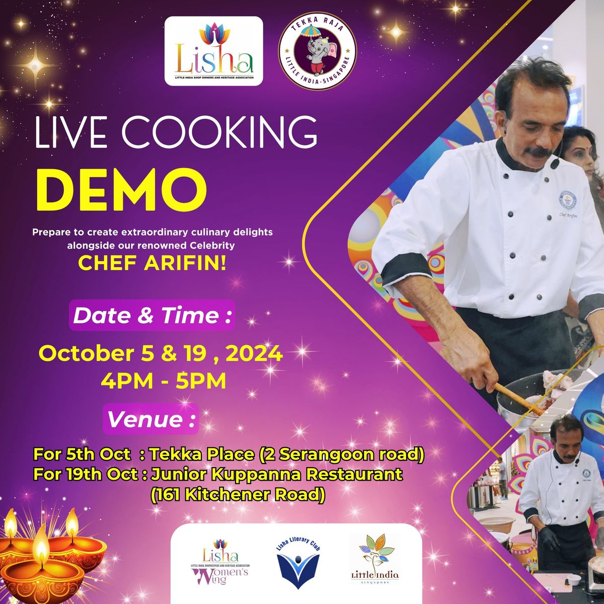 Cook Live with Chef Arifin!