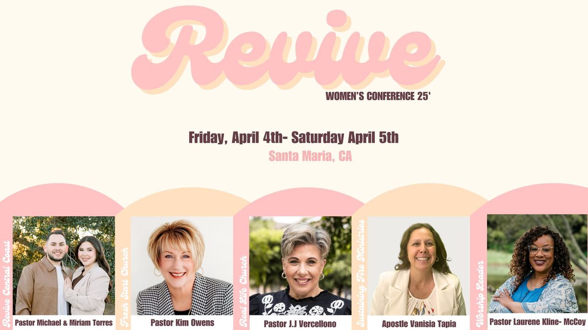 SAVE THE DATE: Revive Women's Conference 25'