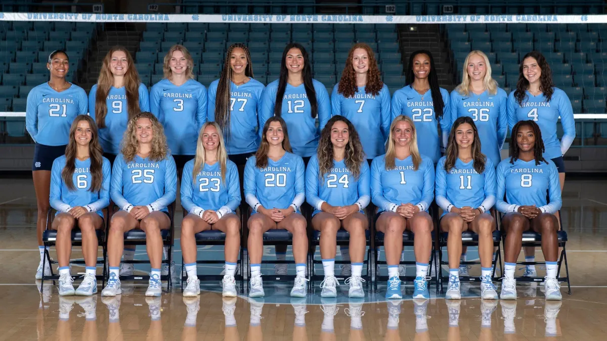 Parking Bucknell Bison at North Carolina Tar Heels Womens Volleyball
