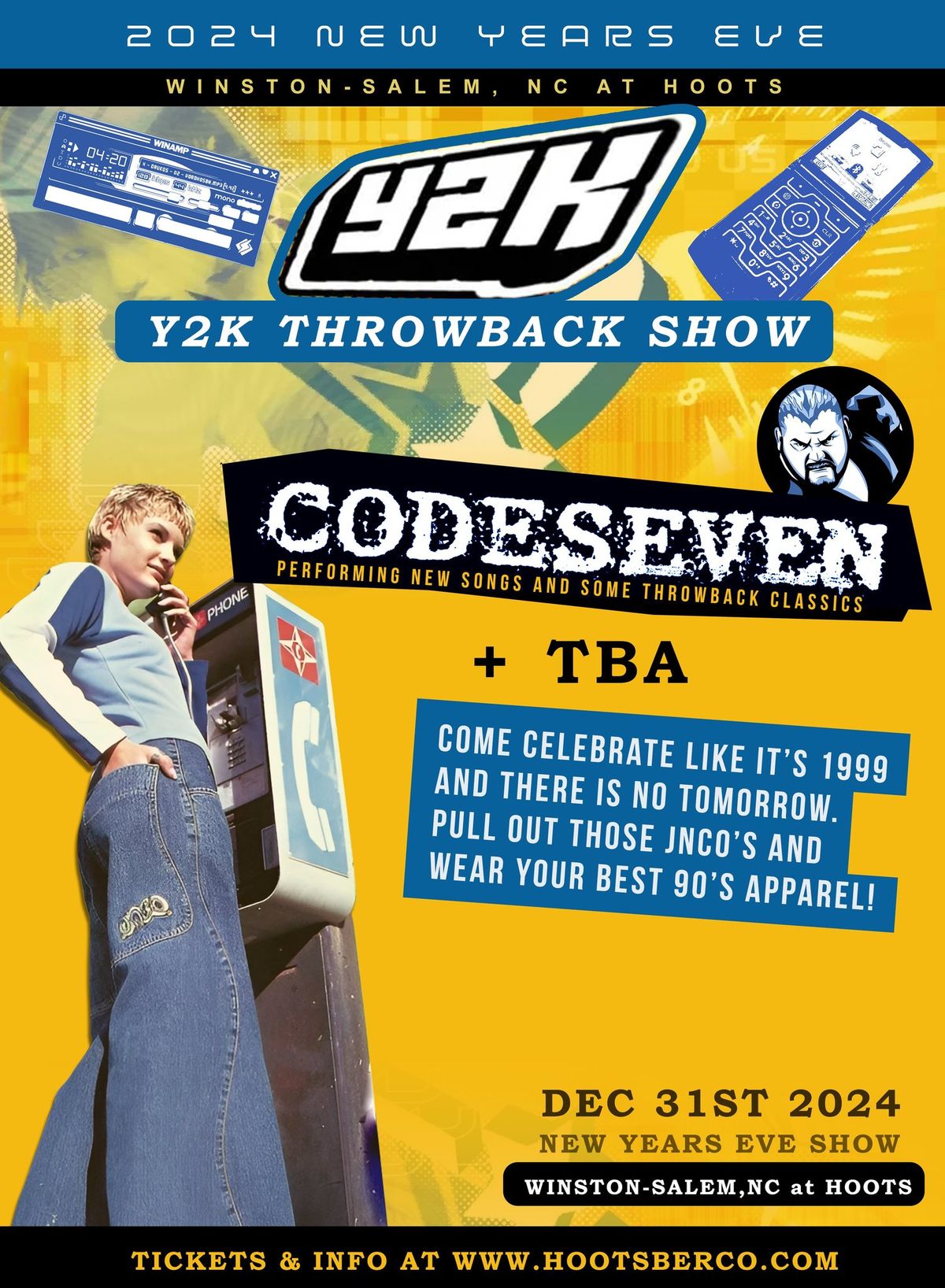 NYE Party and 11th anniversary celebration w\/CODESEVEN 