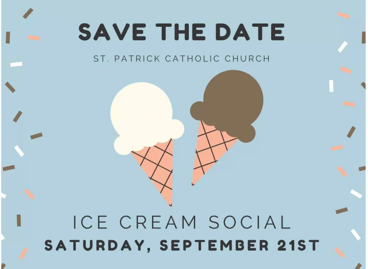 St. Patrick Ice Cream Social 