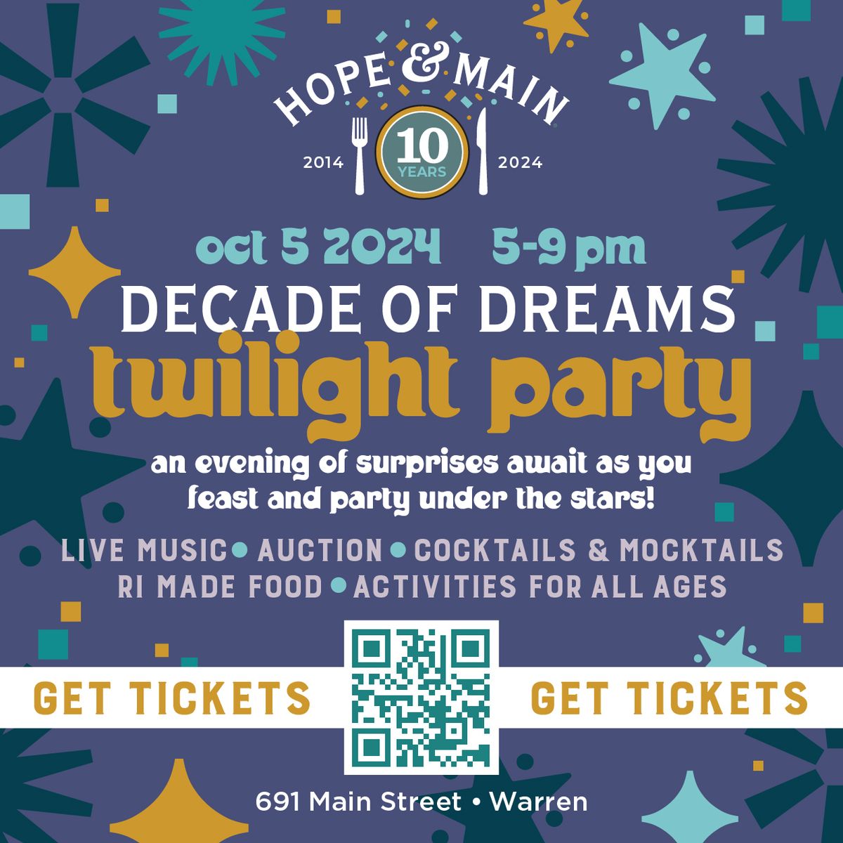 10th Annual Twilight Party - DECADE OF DREAMS