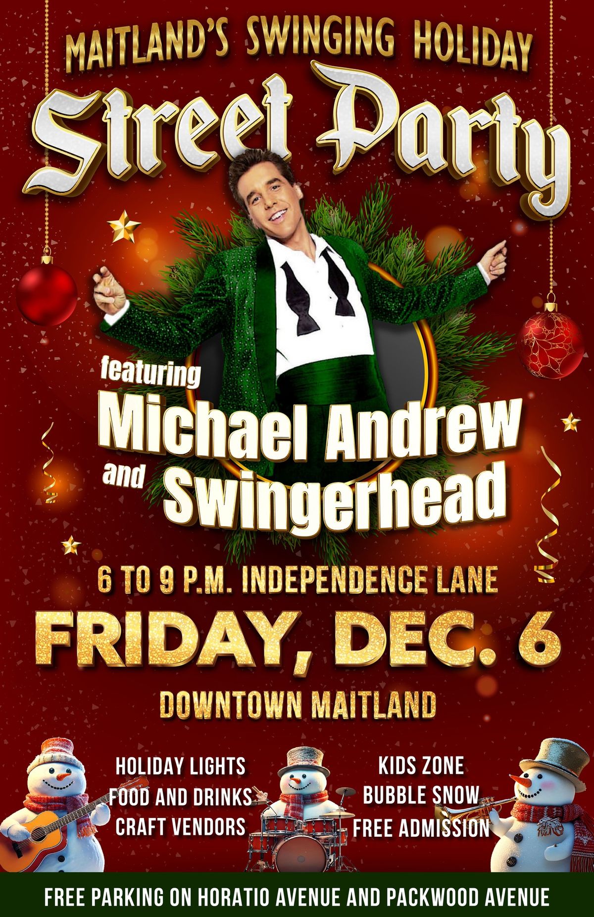 Maitland's Swinging Holiday Street Party