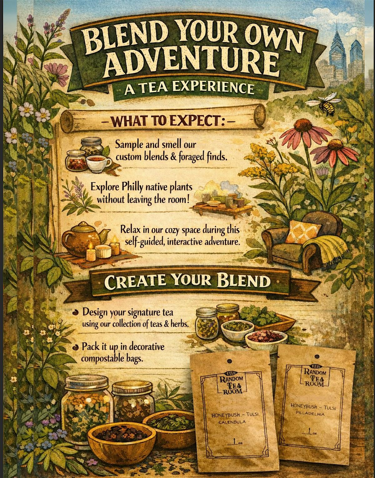 Blend Your Own Adventure: A Tea Experience