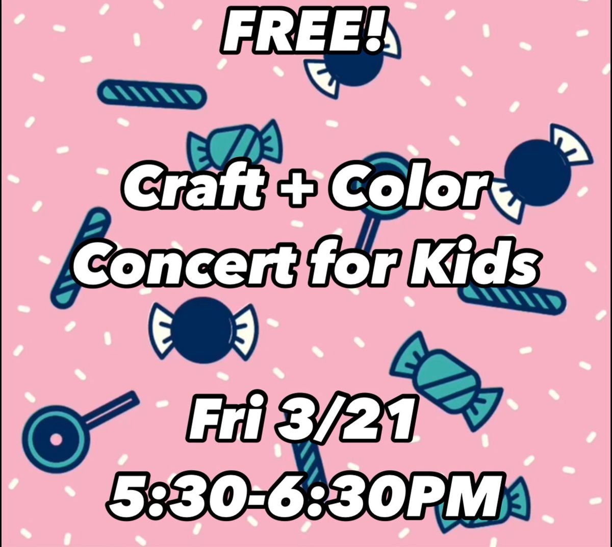 Craft + Color Concert for Kids