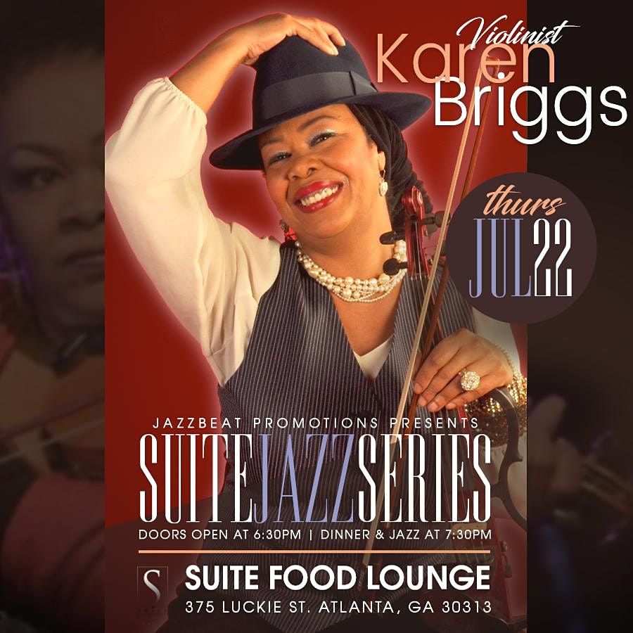 Karen Briggs Live at Suite