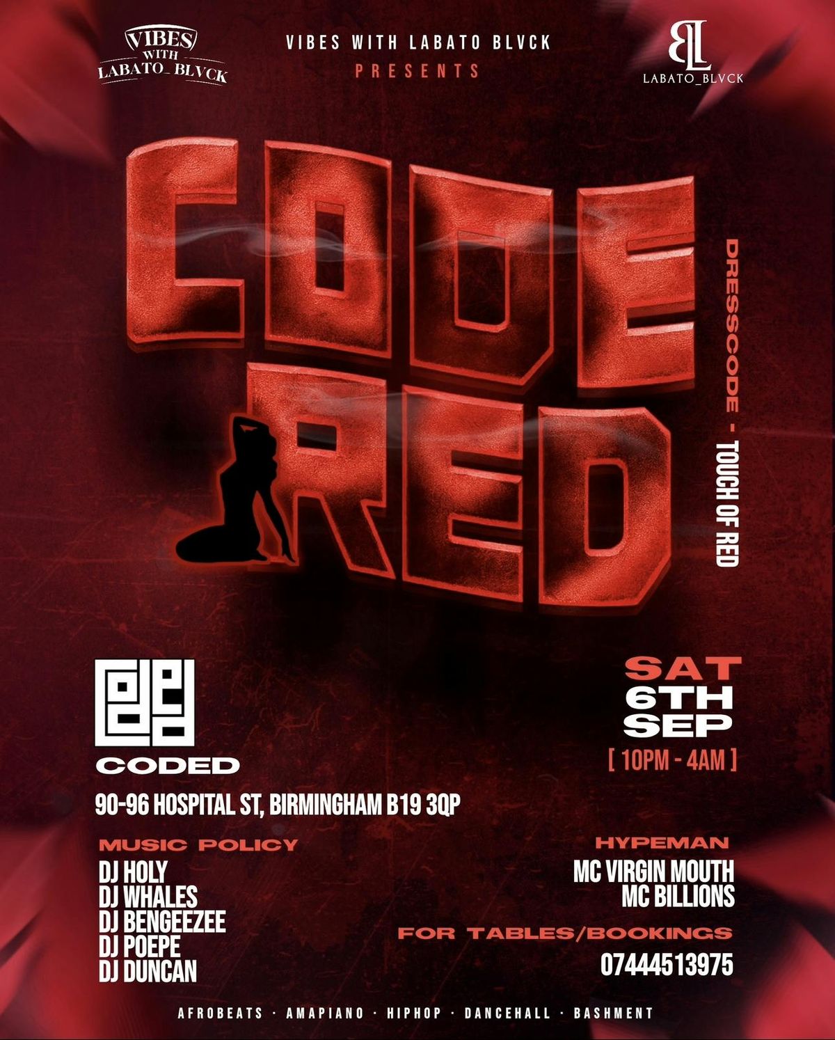 CODE RED \ud83d\udea9\ud83d\udea9