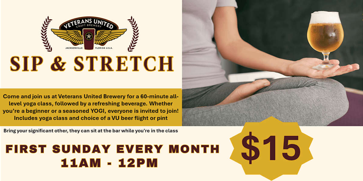 SIP & STRETCH BREWERY YOGA