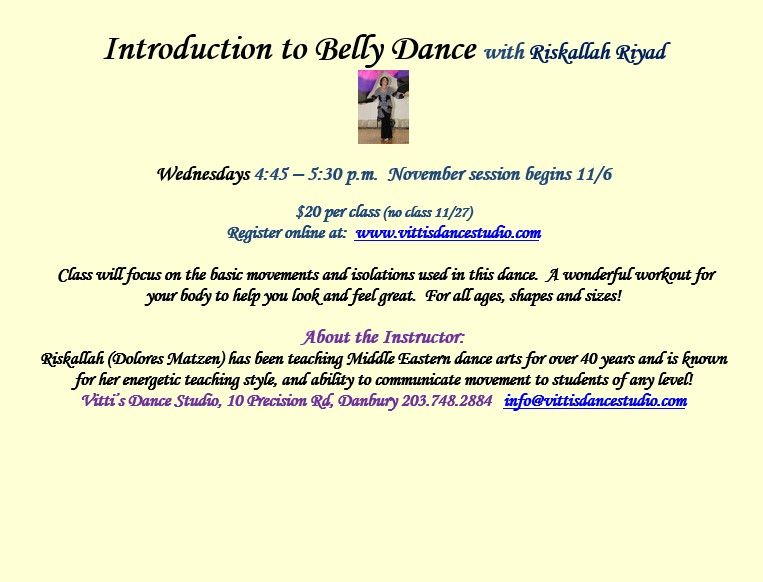 Belly Dance - Beginner