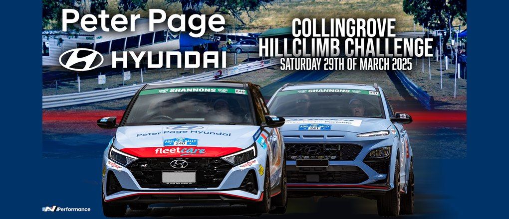 Peter Page Hyundai Collingrove Hillclimb Challenge - March 29th 