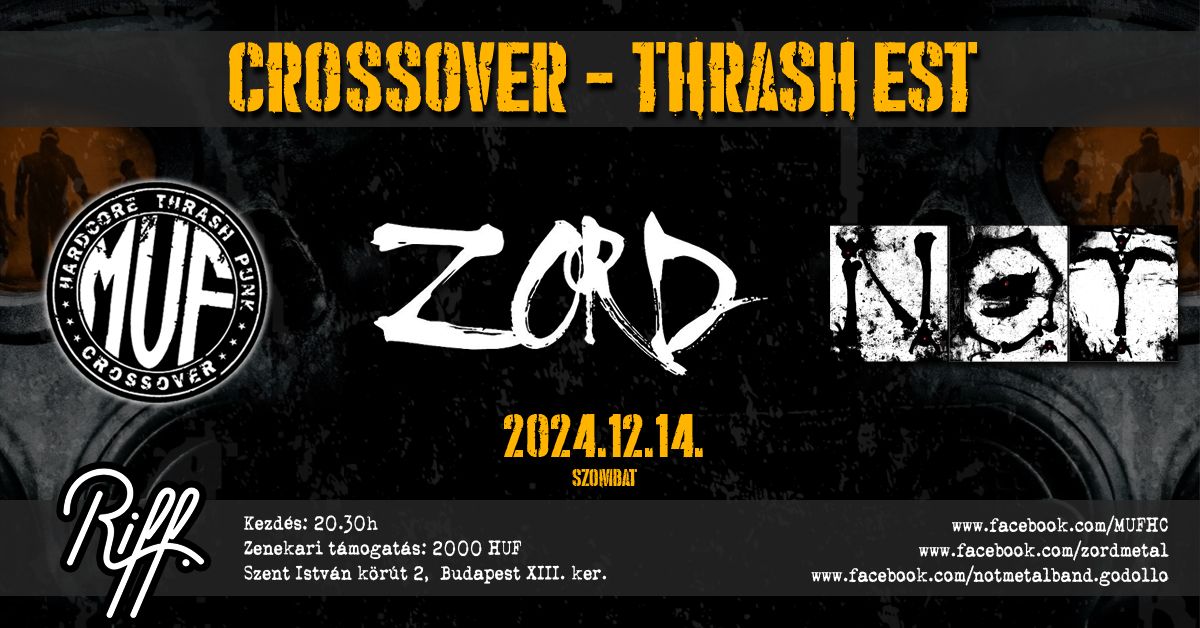 CROSSOVER - THRASH Est