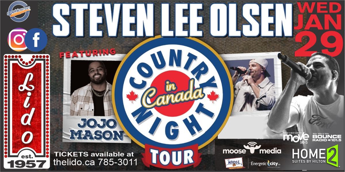 Steven Lee Olsen - Country Night in Canada featuring Jojo Mason