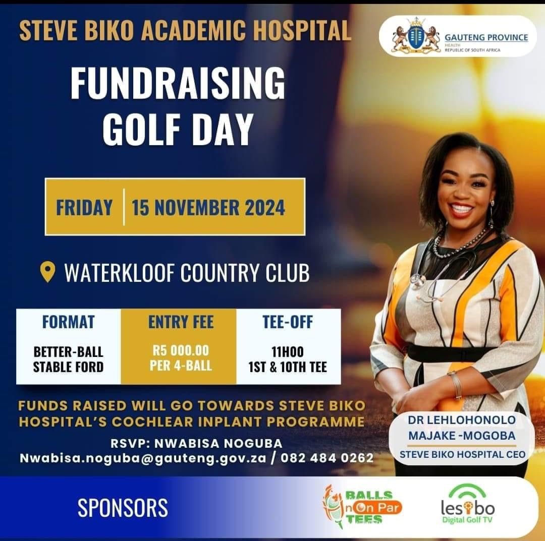 Steve Biko Academic Hospital Golf Day