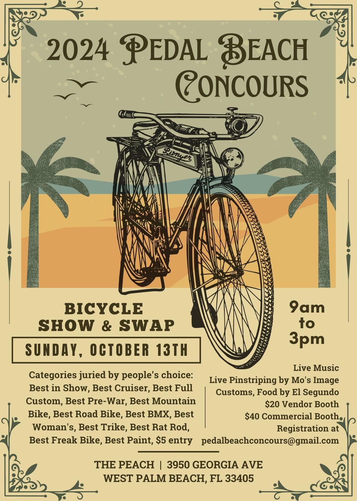 2024 Pedal Beach Concours