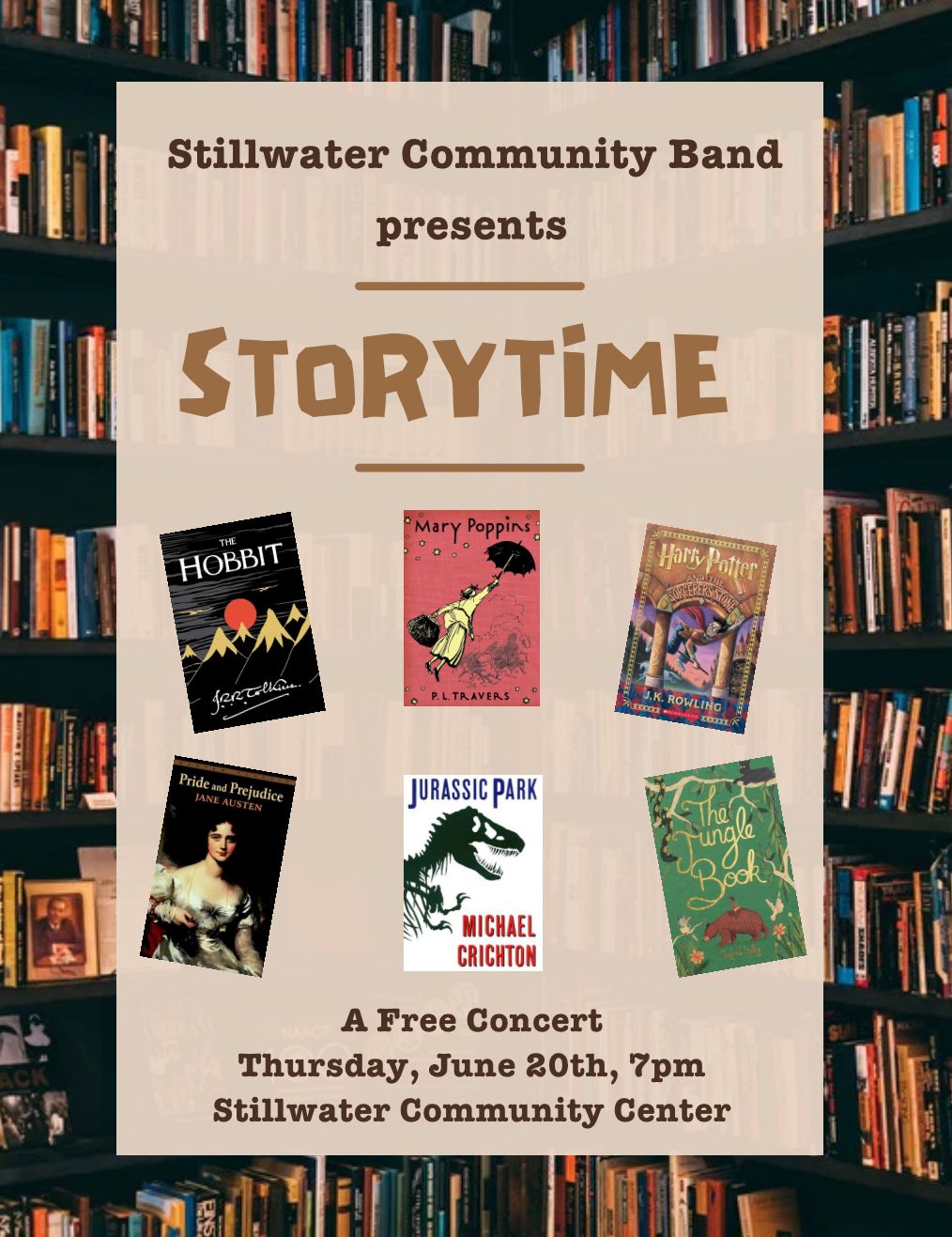 Stillwater Community Band Concert: "Storytime"