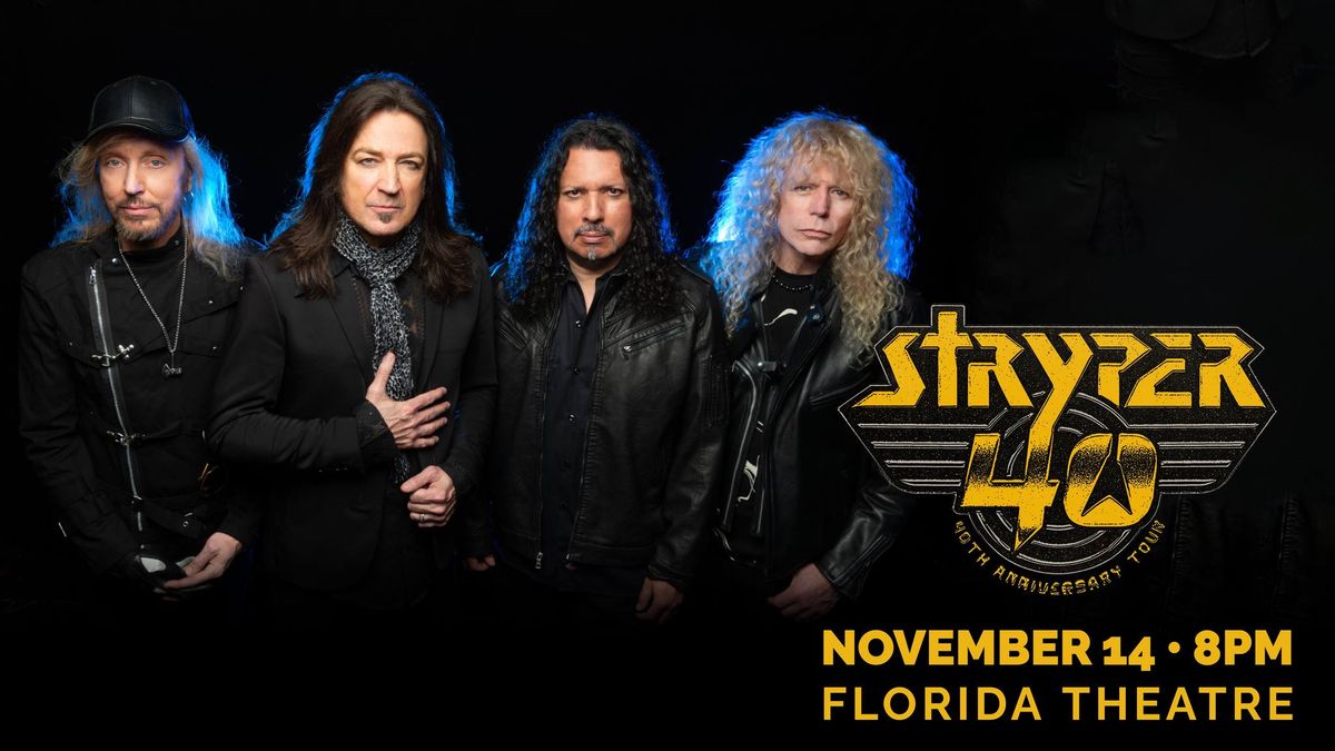 Stryper - 40th Anniversary Tour