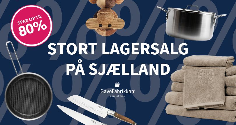 GaveFabrikken Lagersalg i Hedehusene