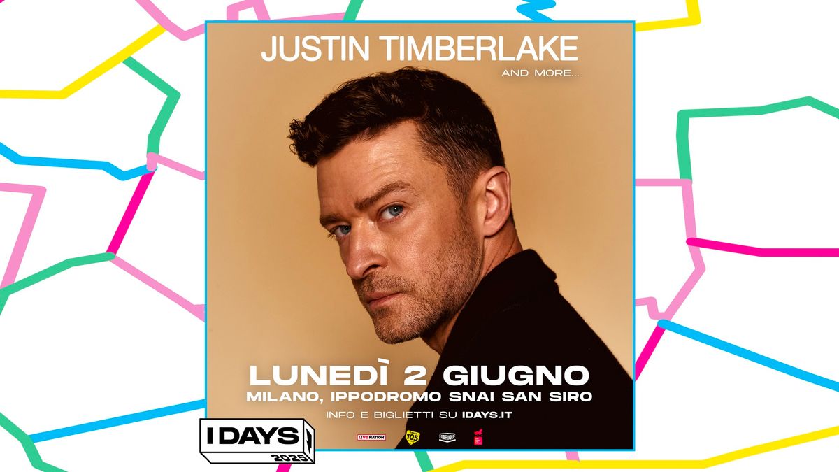 Justin Timberlake @ I-Days Milano 2025