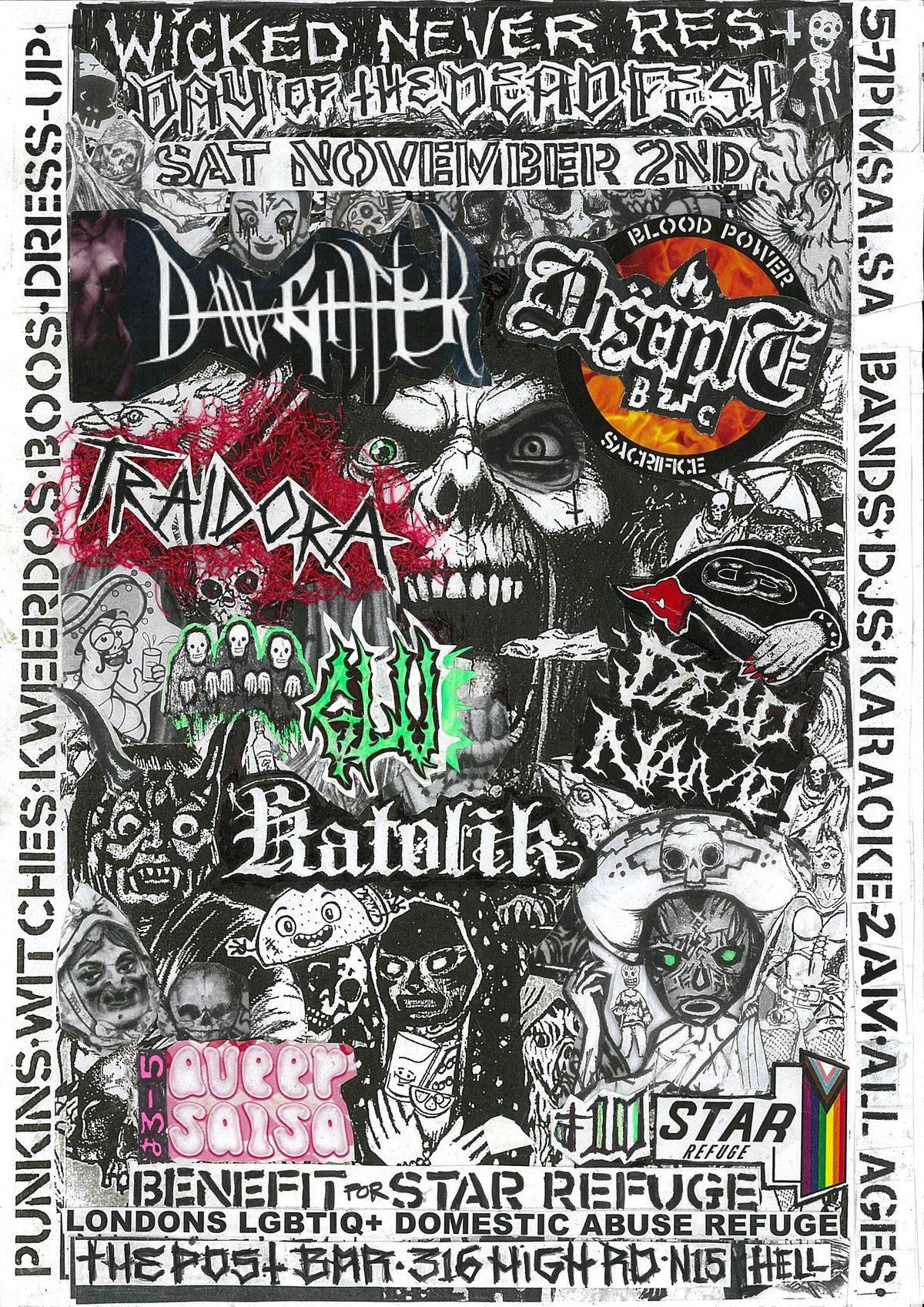 Wicked Never Rest: Disciple BC + Davghter + Traidora + GLU + Dead Name + Katolik + DJs