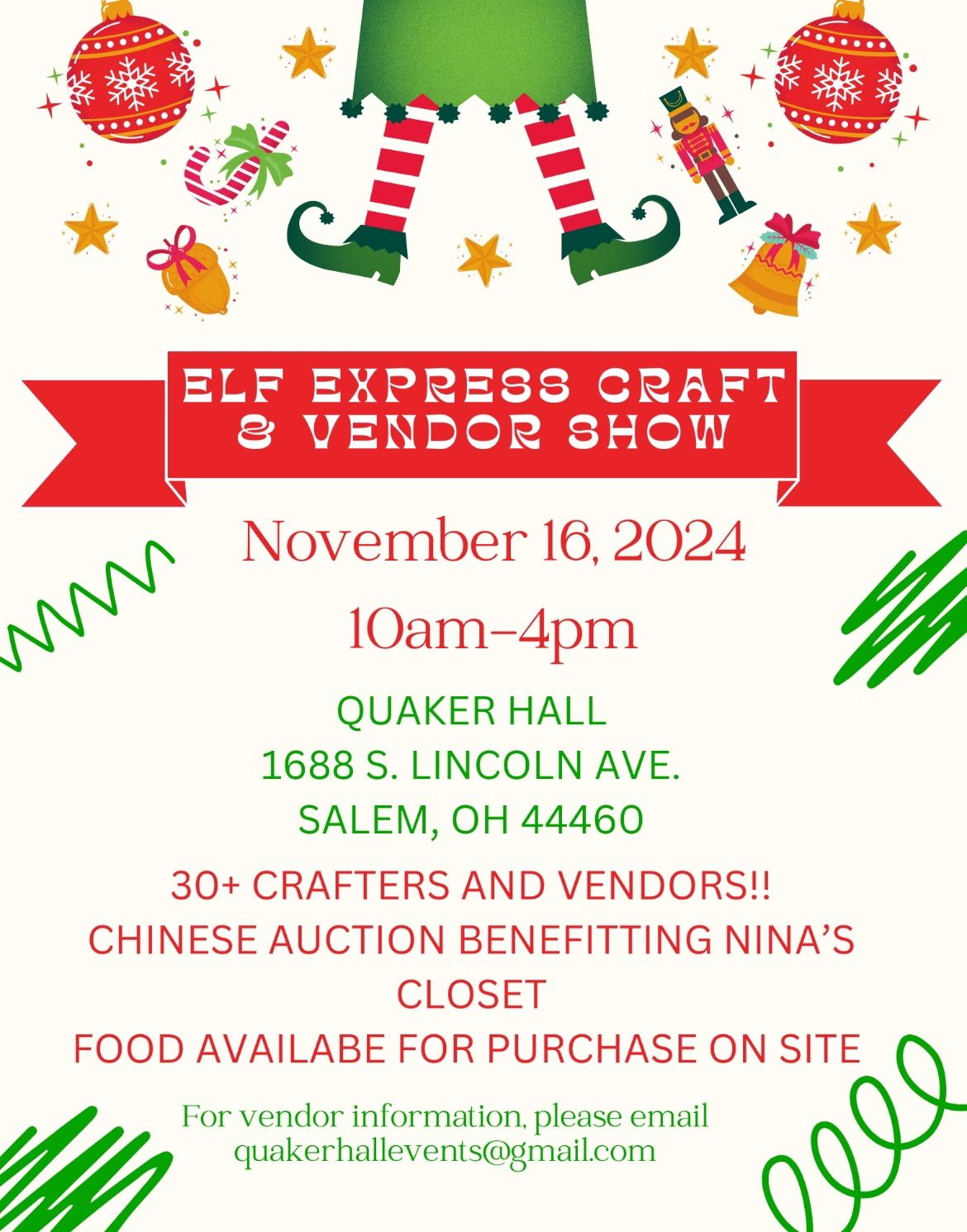 ELF EXPRESS CRAFT & VENDOR SHOW