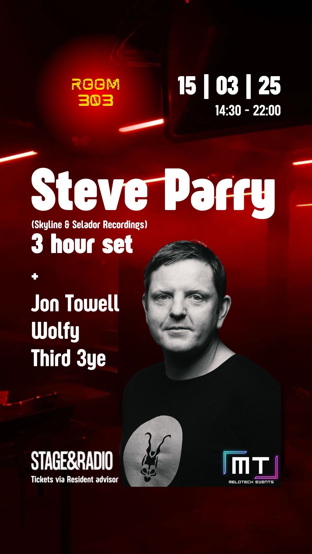 Room 303 presents Steve Parry