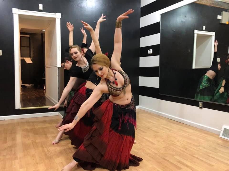 Belly Dance Fusion Choreography to Bounce by Solace 