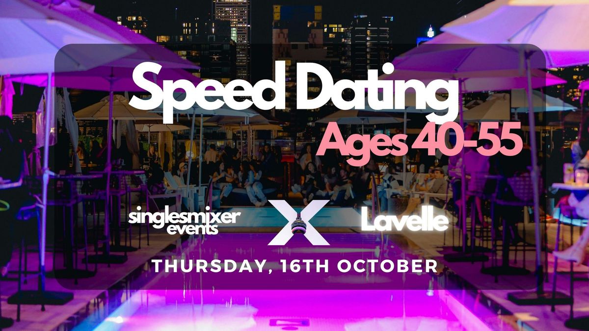 Toronto | Speed Dating | Ages (40+)