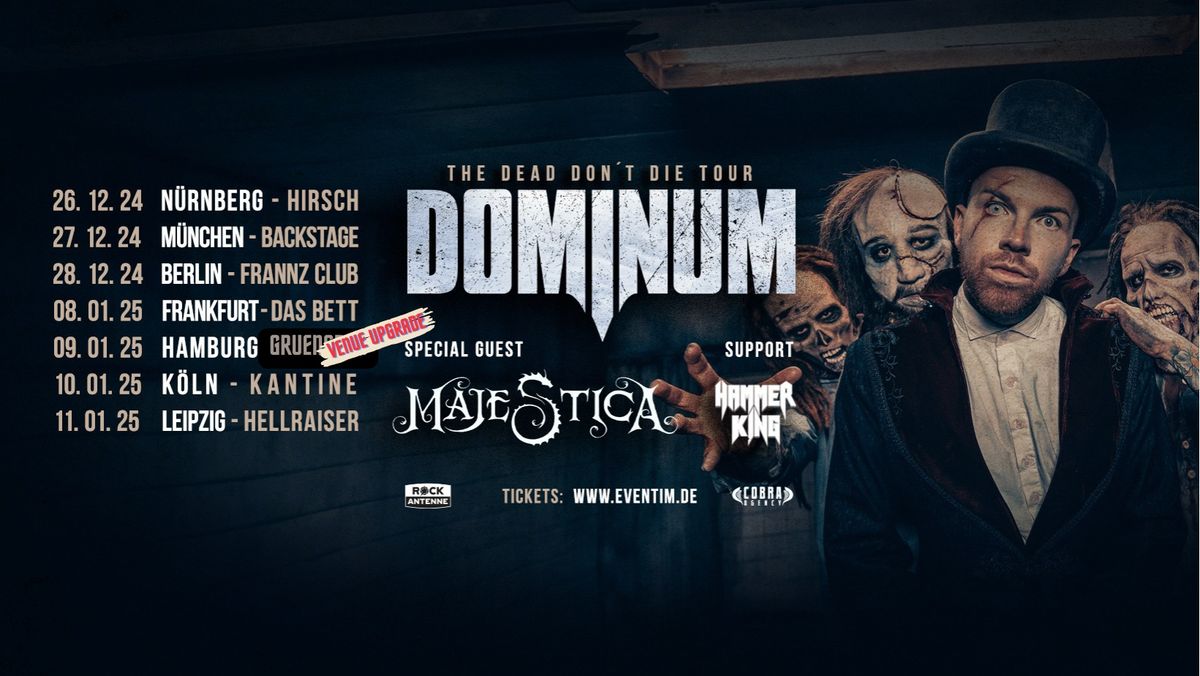 DOMINUM - The Dead Don't Die Tour | Hamburg