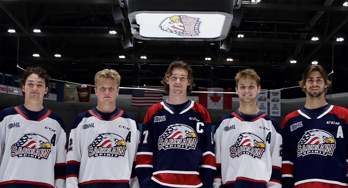 Saginaw Spirit at Sudbury Wolves