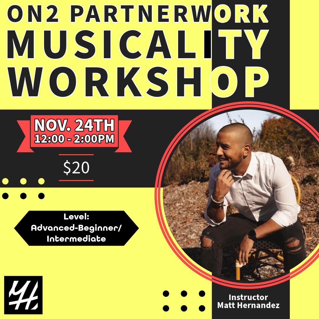 Salsa On2 - Intermediate\/ Advanced Musicality Partnerwork Workshop