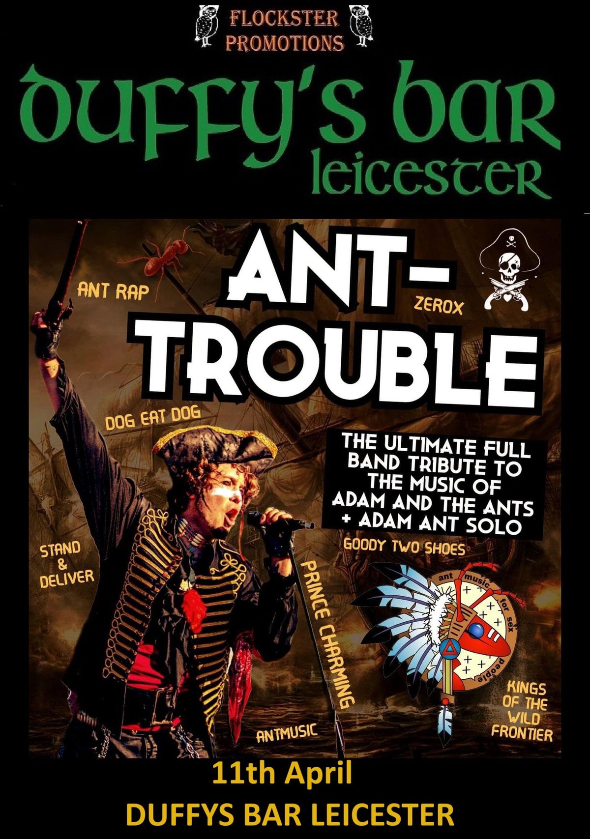 ANT TROUBLE -The Ultimate Tribute to Adam Ant