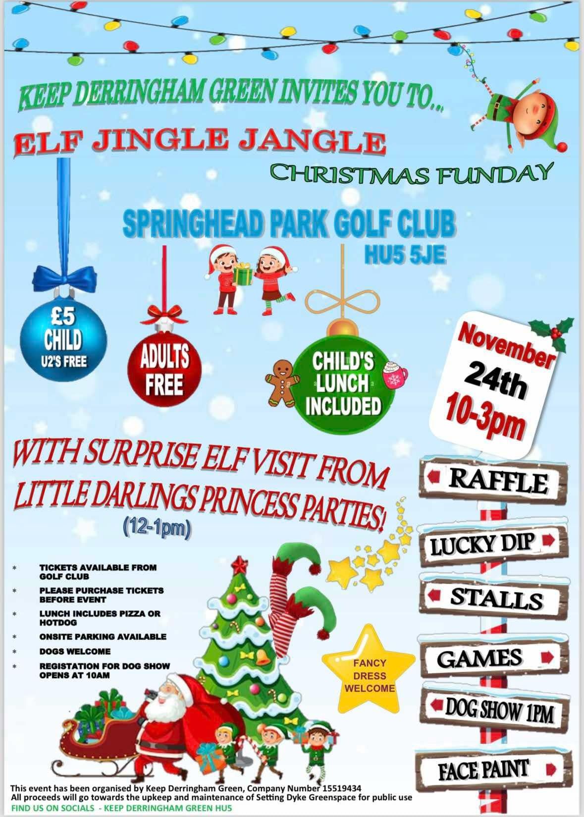 Elf Jingle Jangle Christmas funday 